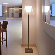 Chrome Prism Floor Lamp-DWHOME