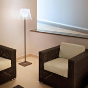 Chrome Prism Floor Lamp-DWHOME