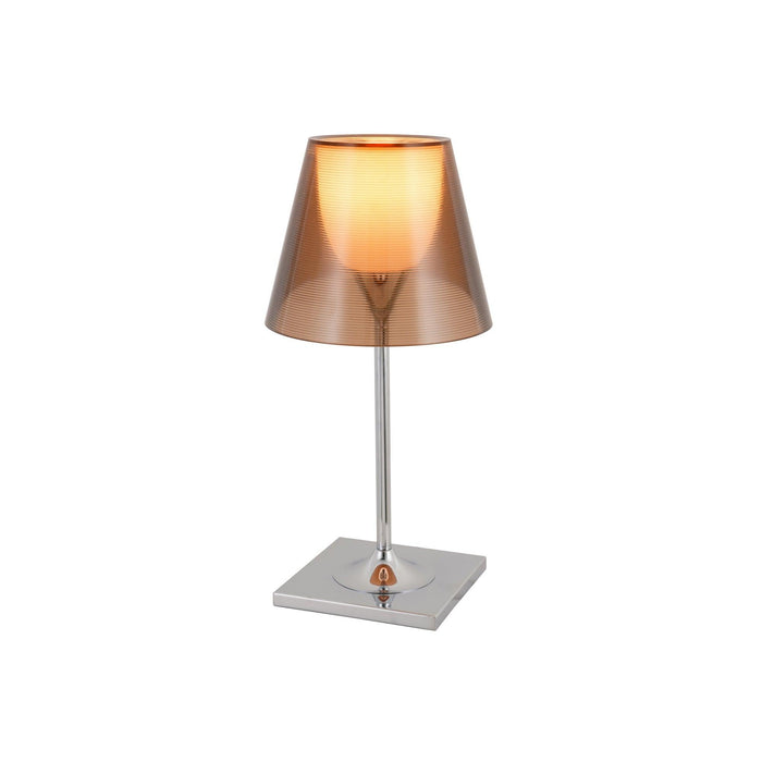 Chrome Prism Table Lamp-DWHOME
