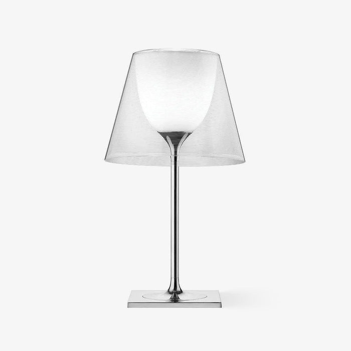 Chrome Prism Table Lamp.