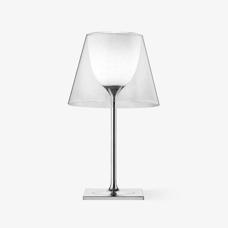 Chrome Prism Table Lamp-DWHOME
