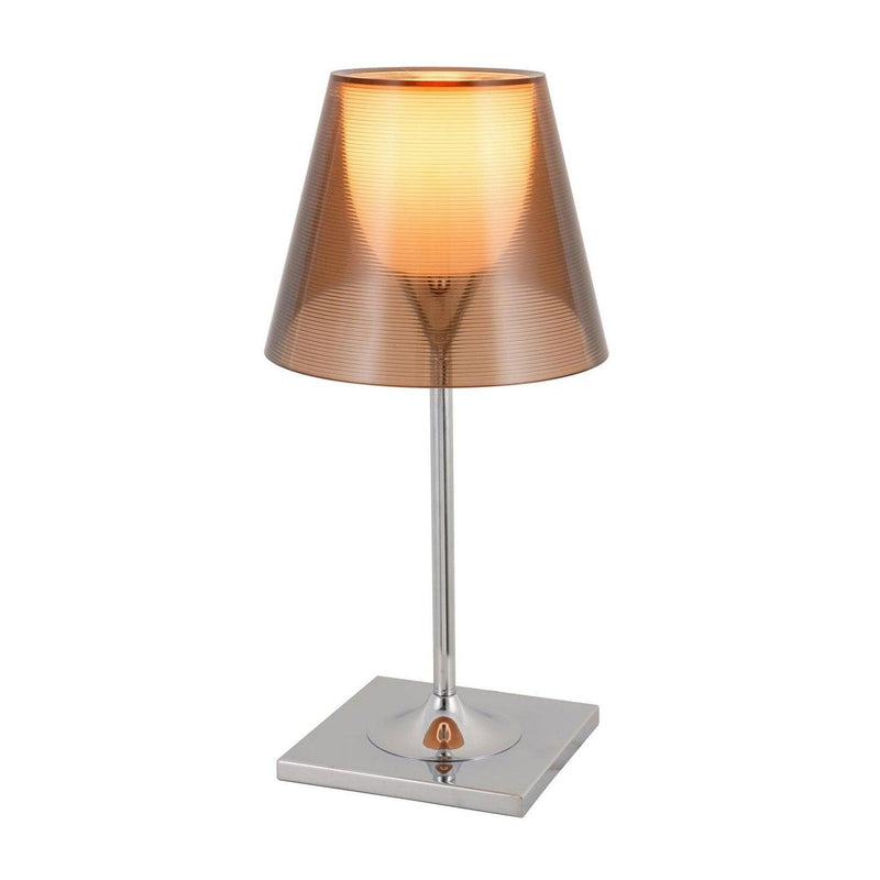 Chrome Prism Table Lamp-DWHOME