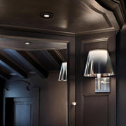 Chrome Prism Wall Lamp-DWHOME