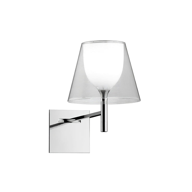 Chrome Prism Wall Lamp-DWHOME