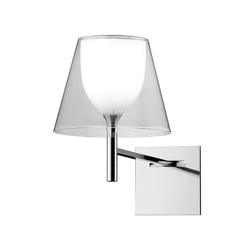 Chrome Prism Wall Lamp-DWHOME