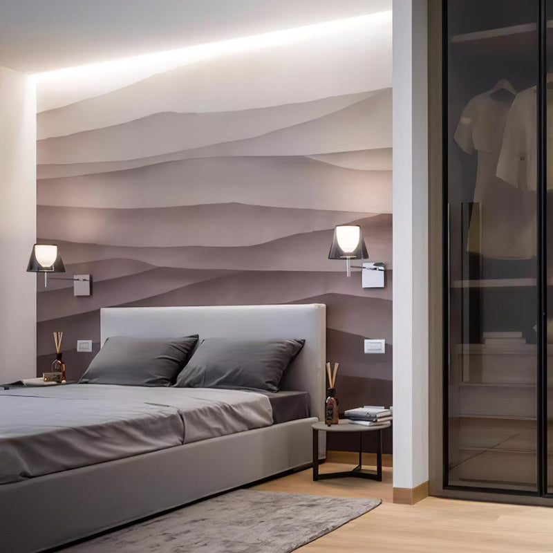 Chrome Prism Wall Lamp-DWHOME