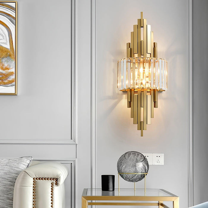 Kubica Crystal Wall Lamp-DWHOME