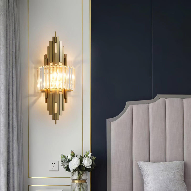 Kubica Crystal Wall Lamp-DWHOME