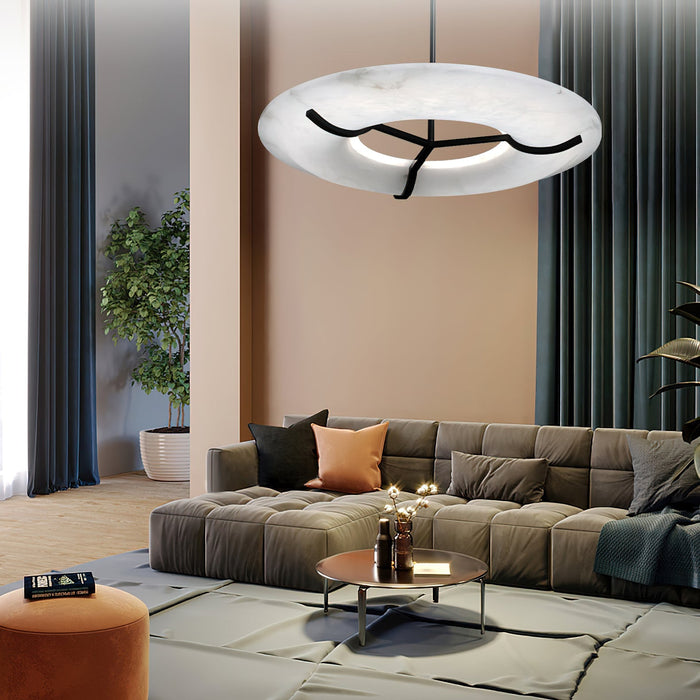 Kuklos Alabaster Chandelier-DWHOME