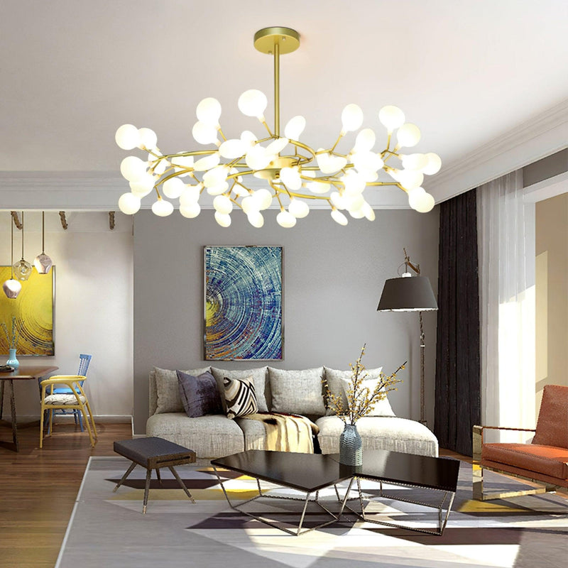 LED Firefly Sputnik Chandelier-DWHOME