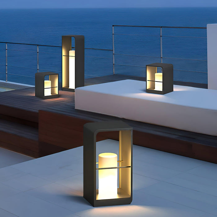 Lantern Garden Solar Outdoor Light-DWHOME