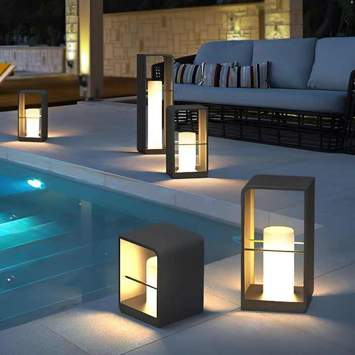 Lantern Garden Solar Outdoor Light-DWHOME