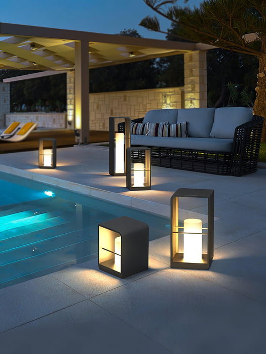 Lantern Garden Solar Outdoor Light-DWHOME
