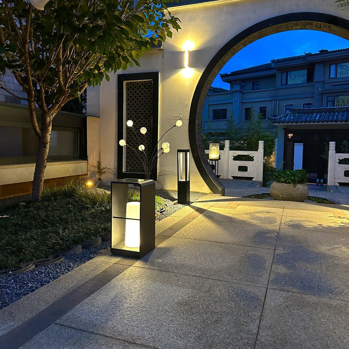Lantern Garden Solar Outdoor Light-DWHOME