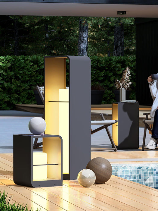 Lantern Garden Solar Outdoor Light-DWHOME