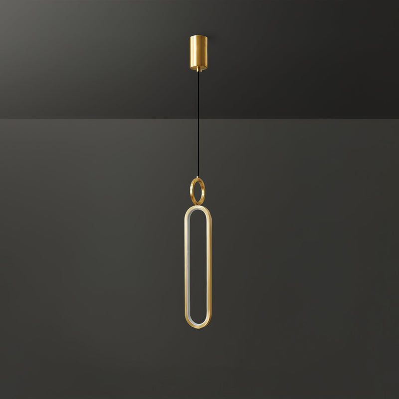 Oval Rings Pendant Light-DWHOME