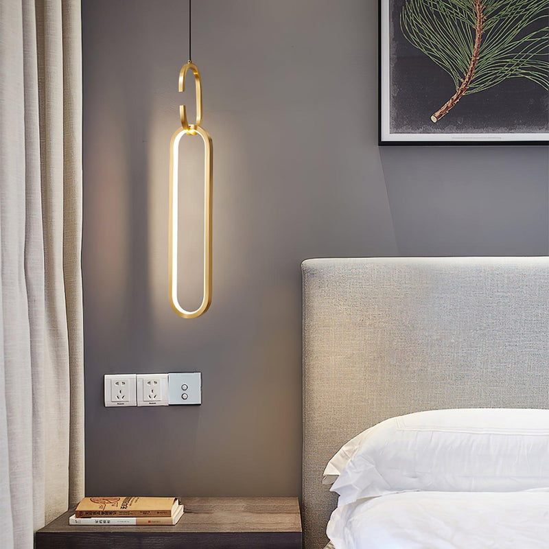Oval Rings Pendant Light-DWHOME