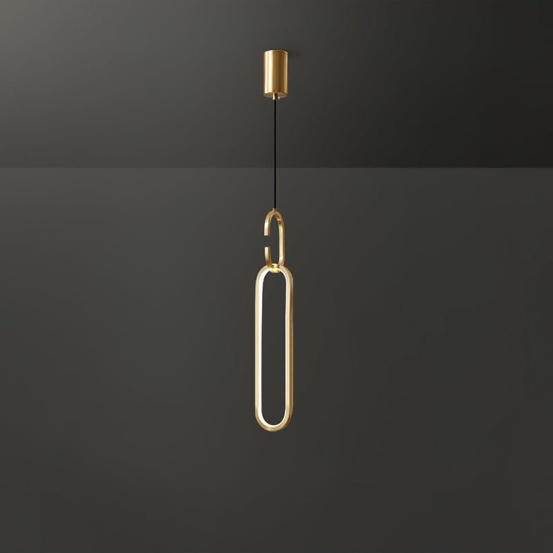 Oval Rings Pendant Light-DWHOME
