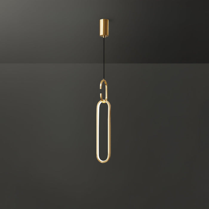 Oval Rings Pendant Light.