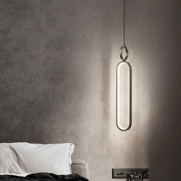 Oval Rings Pendant Light-DWHOME