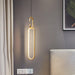 Oval Rings Pendant Light-DWHOME