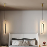 Oval Rings Pendant Light-DWHOME