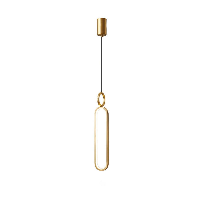 Oval Rings Pendant Light-DWHOME