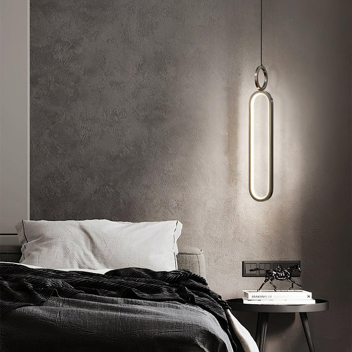 Oval Rings Pendant Light-DWHOME