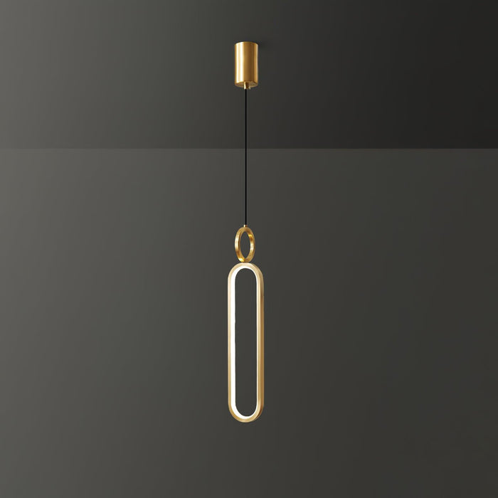 Oval Rings Pendant Light-DWHOME