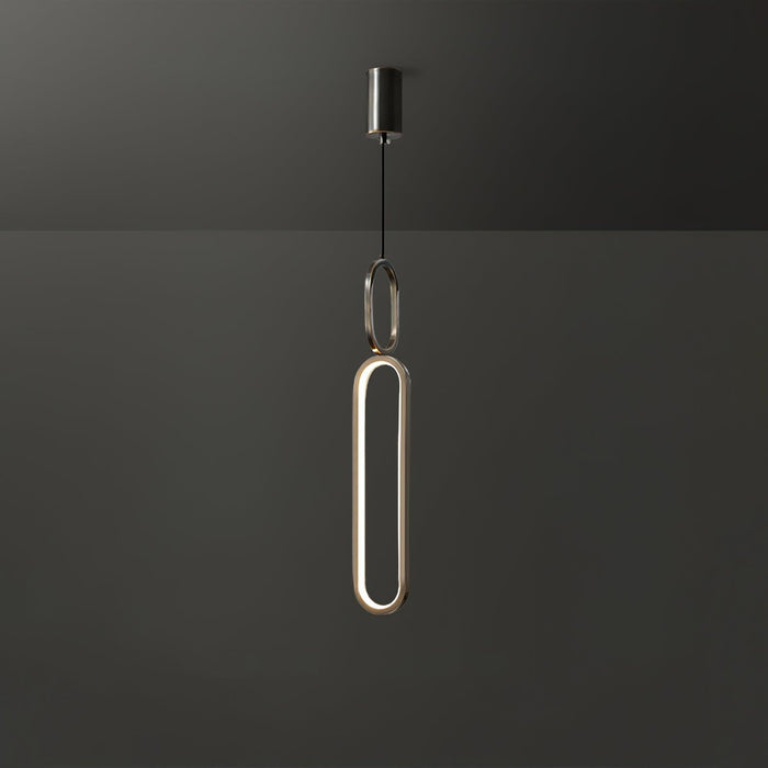 Oval Rings Pendant Light-DWHOME
