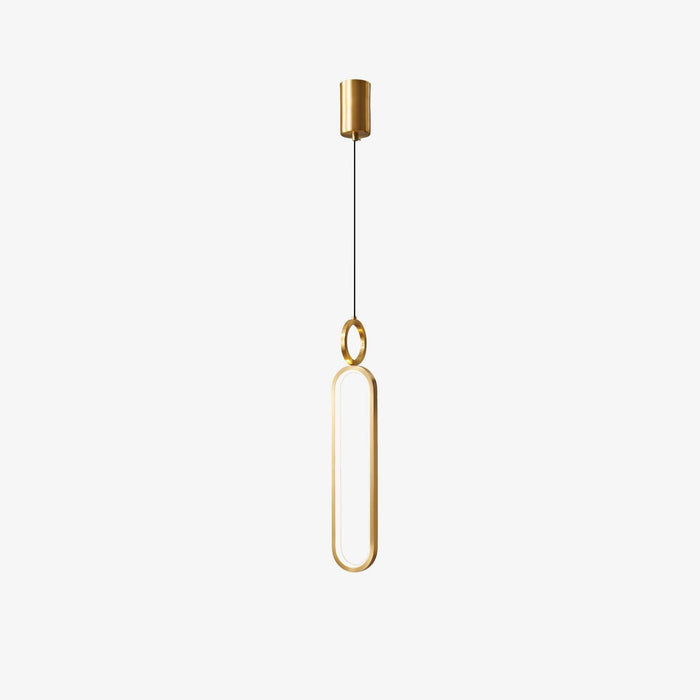 Oval Rings Pendant Light-DWHOME