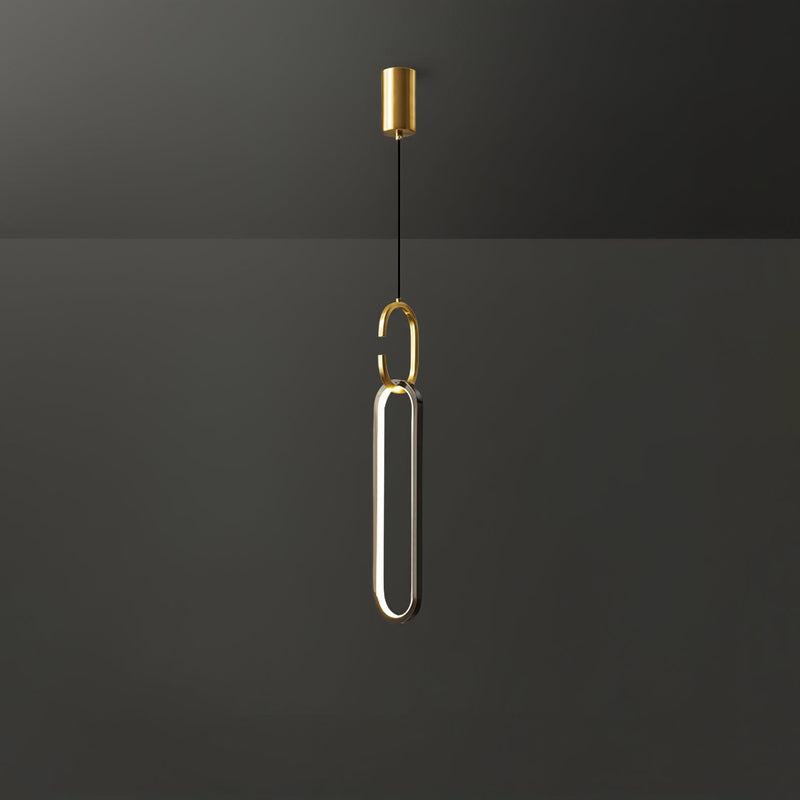 Oval Rings Pendant Light-DWHOME