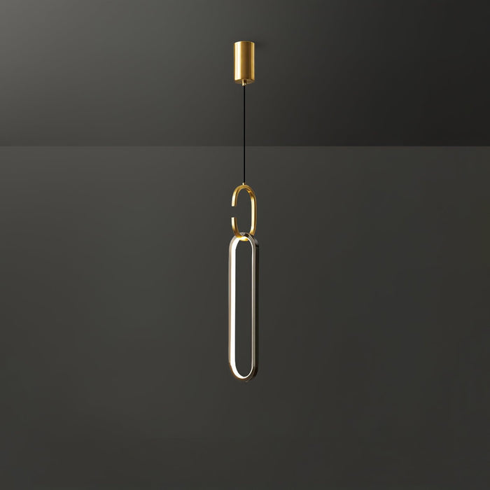 Oval Rings Pendant Light-DWHOME