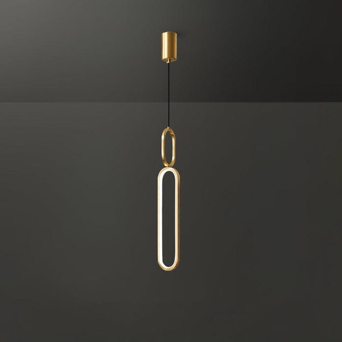 Oval Rings Pendant Light.