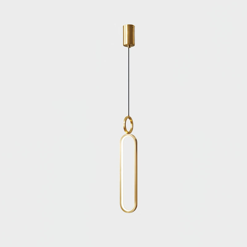 Oval Rings Pendant Light-DWHOME