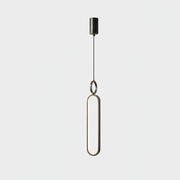 Oval Rings Pendant Light-DWHOME