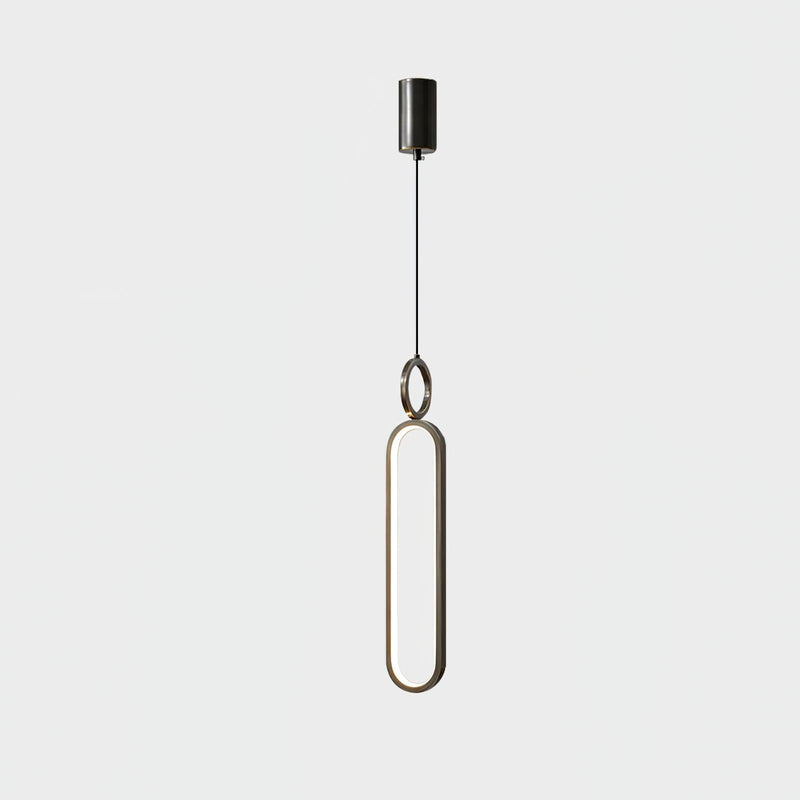 Oval Rings Pendant Light-DWHOME