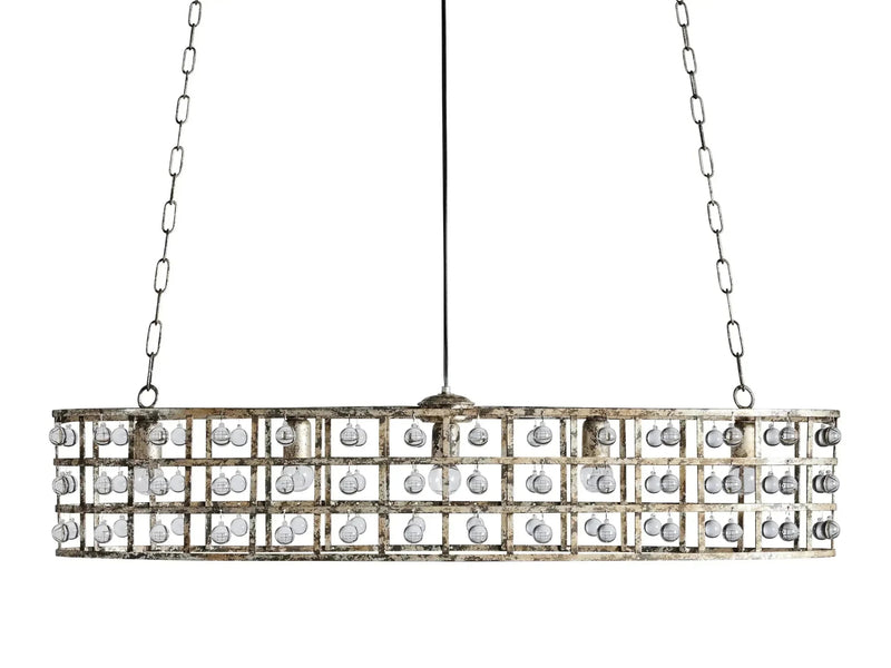 La Cage Oval Chandelier 5-Light-DWHOME