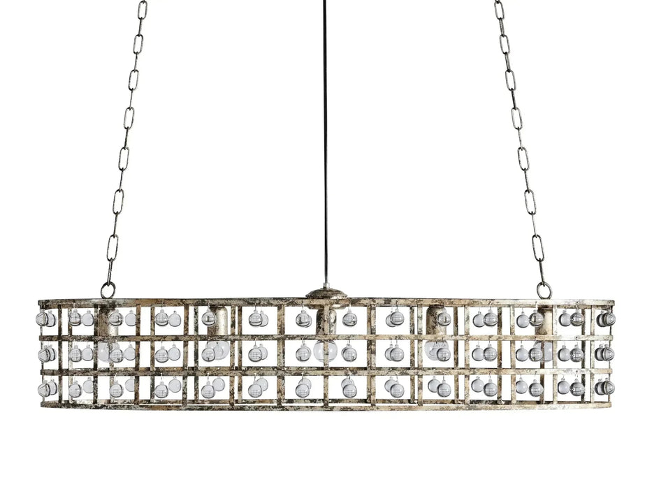 La Cage Oval Chandelier 5-Light-DWHOME