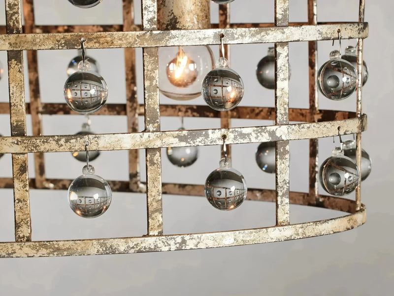 La Cage Oval Chandelier 5-Light-DWHOME