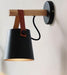 Labeanin Leather Strap Wall Lamp.