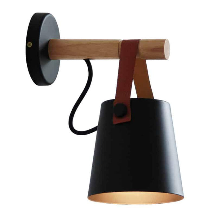 Labeanin Leather Strap Wall Lamp.