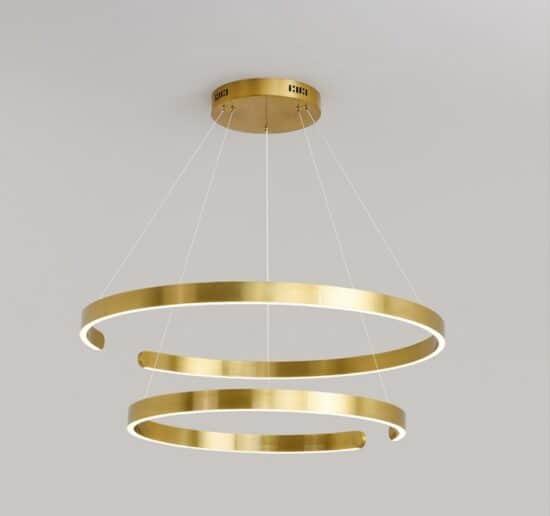 Lacrosheen C-shape Ring Hanging Lamp.