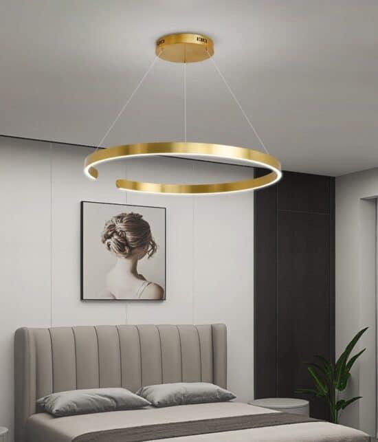 Lacrosheen C-shape Ring Hanging Lamp.