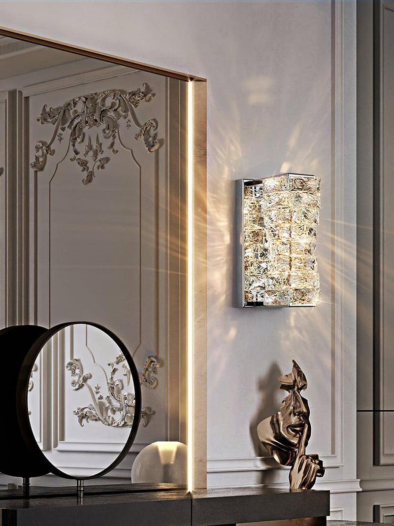 Laminated Crystal Wall Light-DWHOME