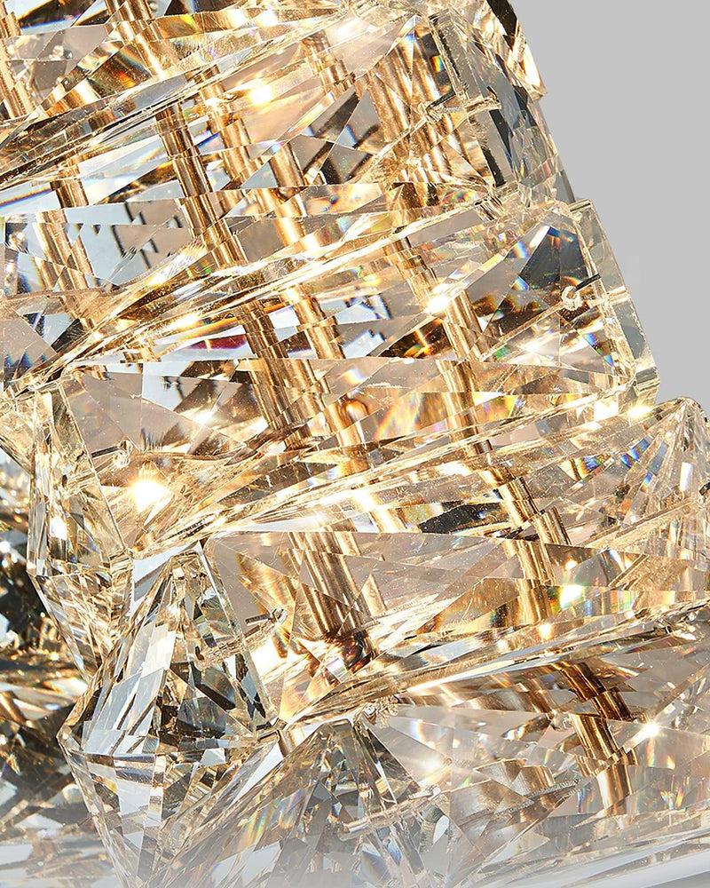 Laminated Crystal Wall Light-DWHOME