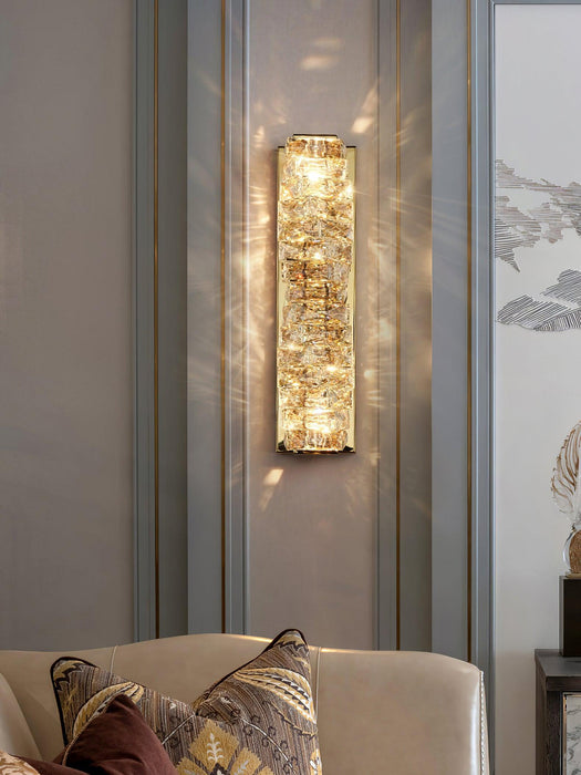 Laminated Crystal Wall Light-DWHOME