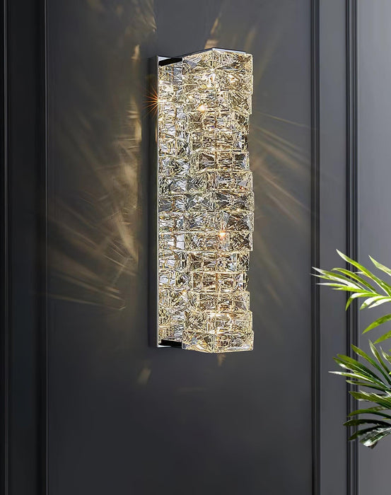 Laminated Crystal Wall Light-DWHOME