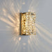 Laminated Crystal Wall Light.