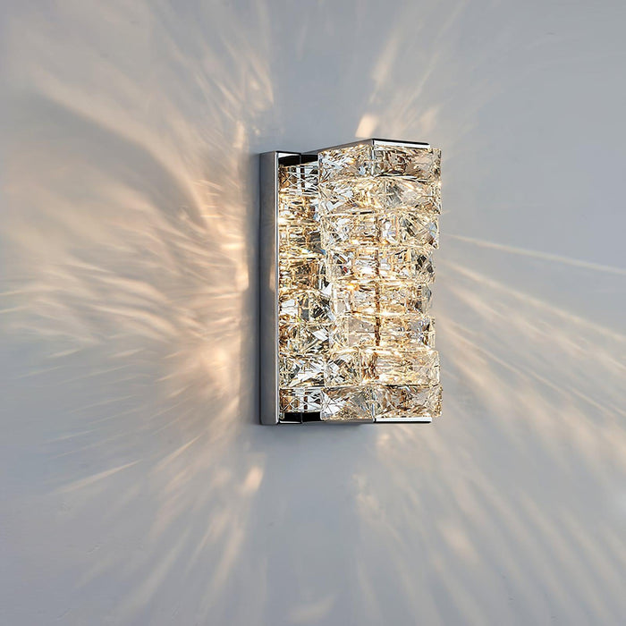 Laminated Crystal Wall Light-DWHOME